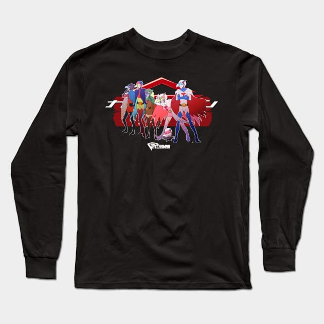 Gatchaman Long Sleeve T-Shirt by Bayzer